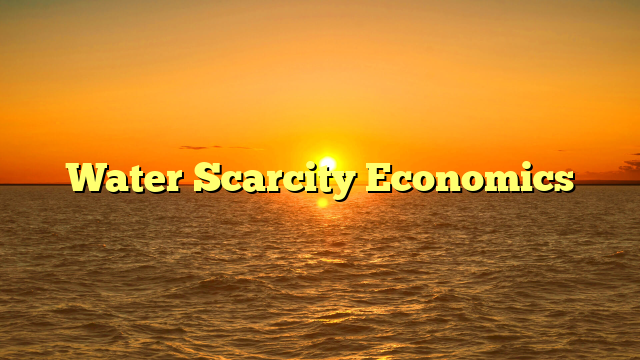 Water Scarcity Economics